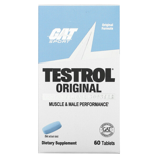 Testrol Original, Бустер тестостерона, 60 таблеток GAT