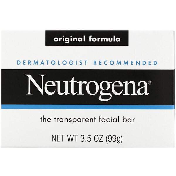 Очищающее мыло для лица, 3,5 унции (100 г) Neutrogena