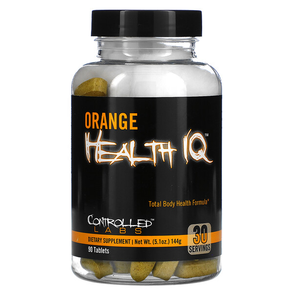 Orange Health IQ, 90 таблеток Controlled Labs