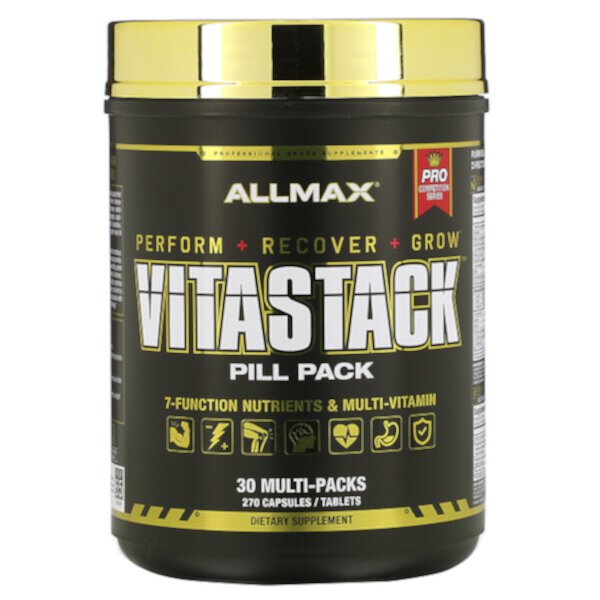 Vitastack, Таблетки в упаковке, 30 мультиупаковок ALLMAX
