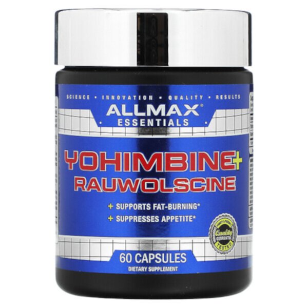 Yohimbine + Rauwolscine - 60 капсул - ALLMAX ALLMAX