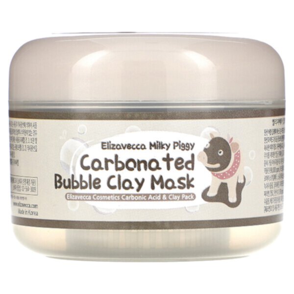 Маска Milky Piggy Carbonated Bubble Clay Beauty Mask, 100 г Elizavecca