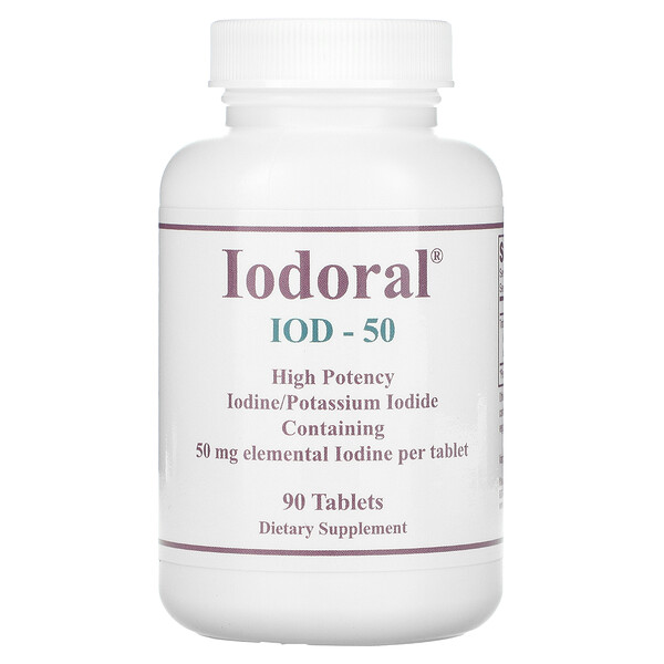 Iodoral - 50 мг - 90 таблеток - Optimox Optimox