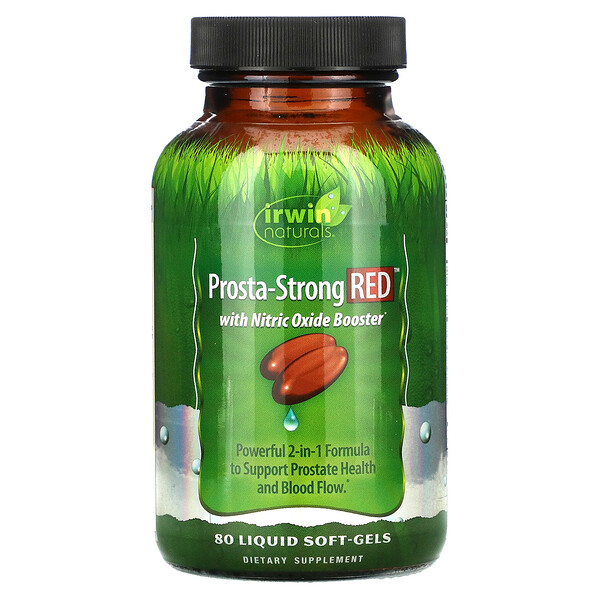 Prosta-Strong RED, 80 мягких капсул с жидкостью Irwin Naturals