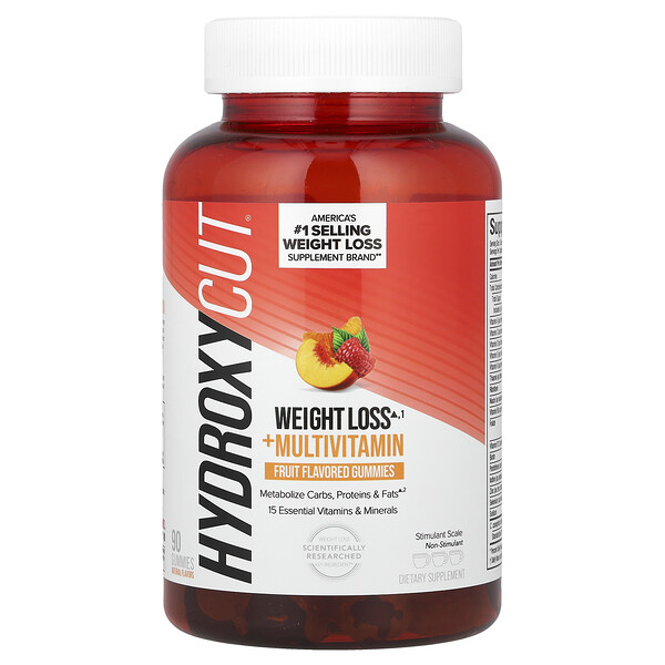 Жевательные конфеты для похудения, смешанные фрукты - 90 конфет - Hydroxycut Hydroxycut