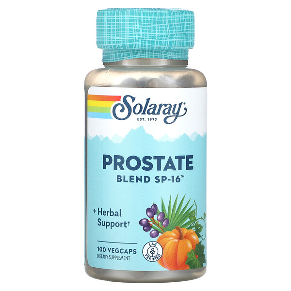 Prostate Blend SP-16, 100 растительных капсул Solaray