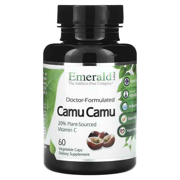 Камю Камю, 60 растительных капсул Emerald Labs