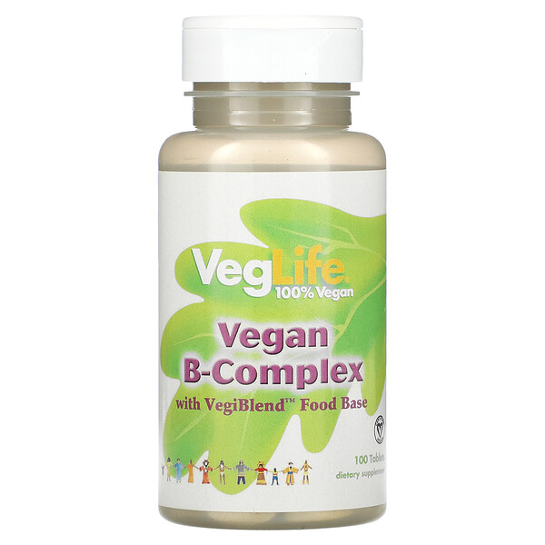 Vegan B-комплекс, 100 таблеток VegLife