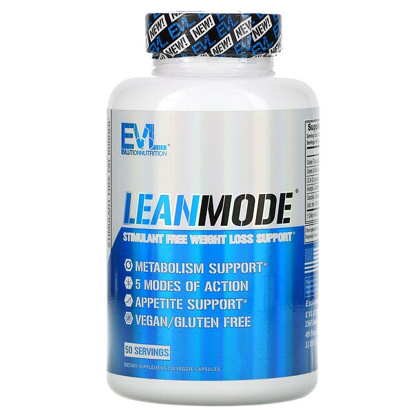 LeanMode, 150 растительных капсул EVLution Nutrition