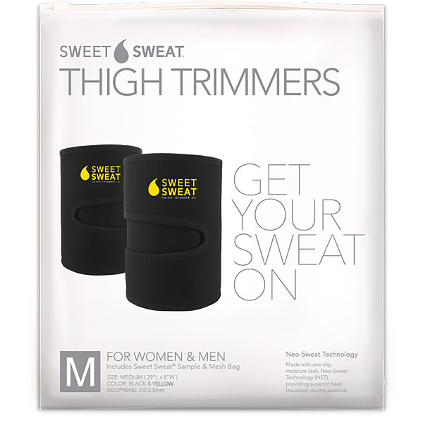 Триммеры для бедер Sweet Sweat, средние, желтые, 1 пара Sports Research