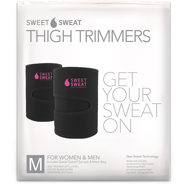 Триммеры для бедер Sweet Sweat, средние, розовые, 1 пара Sports Research