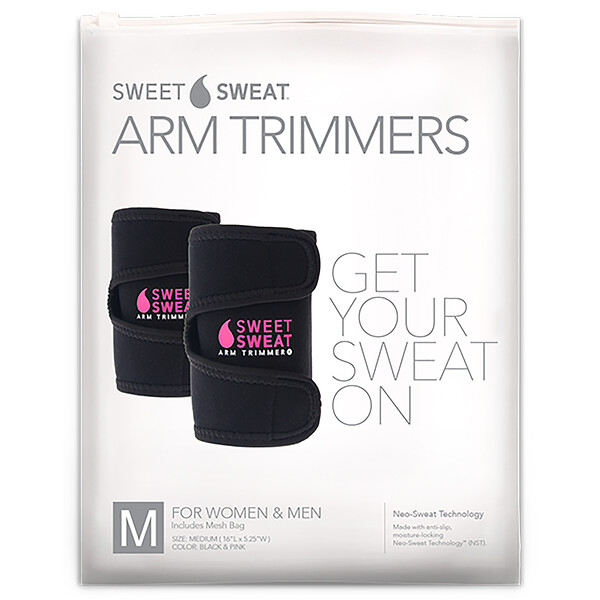 Триммеры для рук Sweet Sweat, стандартные унисекс, розовые, 1 пара Sports Research