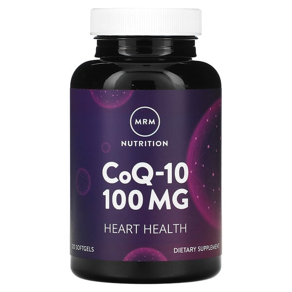 Nutrition, CoQ-10, 100 мг, 120 мягких таблеток MRM