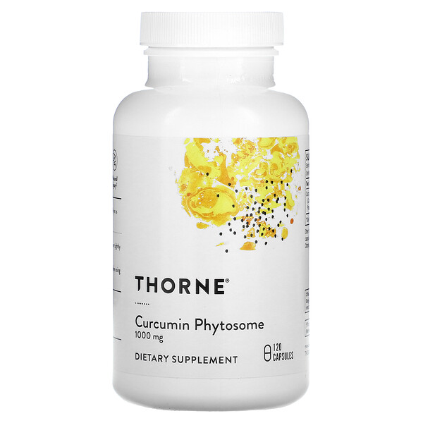 Куркумин Фитосома, 1000 мг, 120 капсул - Thorne Thorne