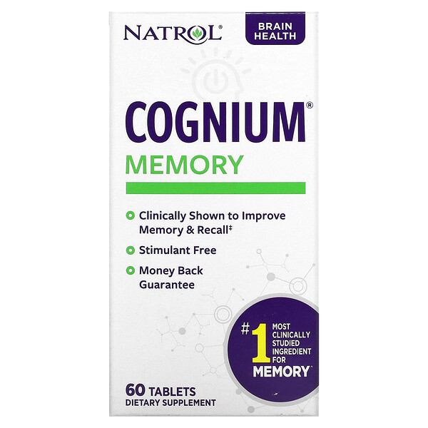 Cognium Memory - 60 таблеток - Natrol Natrol