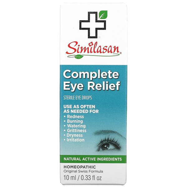 Complete Eye Relief, Стерильные глазные капли, 0,33 ж. унц. (10 мл) Similasan