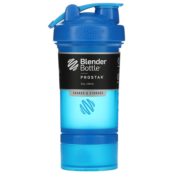 ProStak, Голубой, 22 унции, 650 мл Blender Bottle