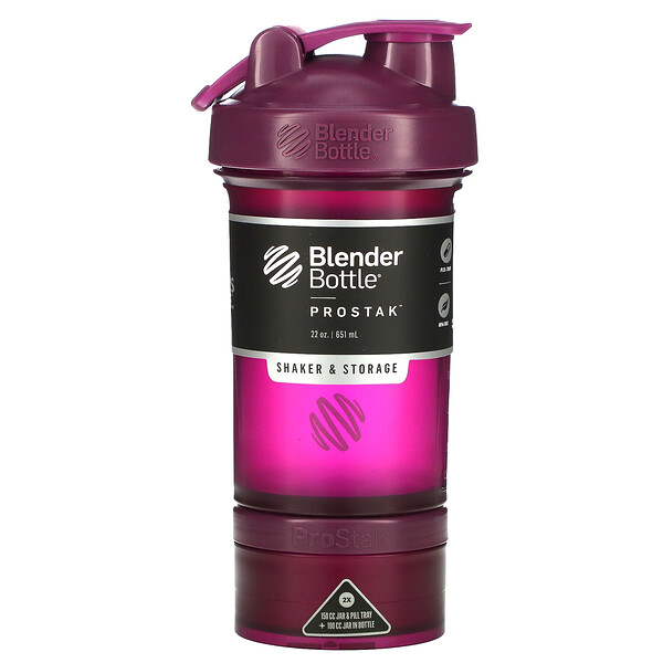 ProStak, Слива, 22 унции (651 мл) Blender Bottle