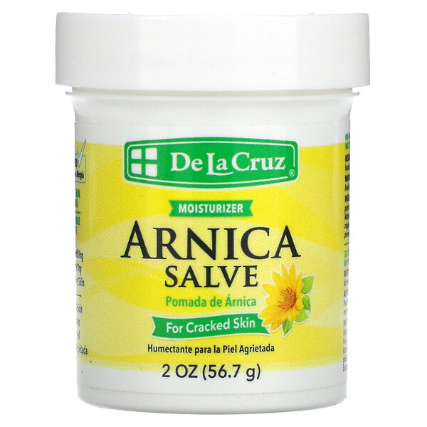 Arnica Salve для потрескавшейся кожи, 2 унции (56,7 г) De La Cruz