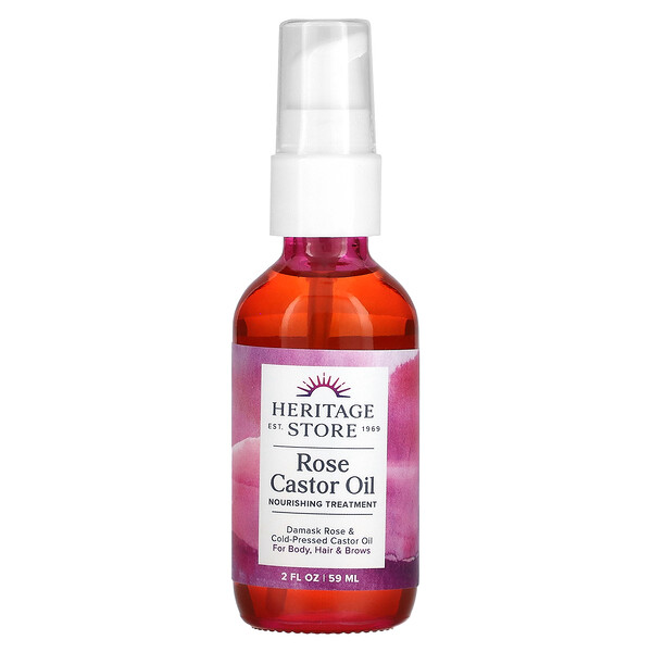 Rose Castor Oil Serum, 2 fl oz (60 ml) Heritage Store