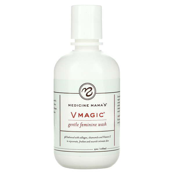 VMagic, Нежный гель для душа для женщин, 4 унции (118 мл) Medicine Mama's