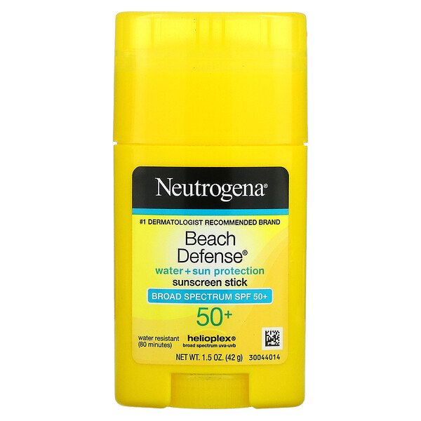 Beach Defense, Солнцезащитный стик, SPF 50+, 1,5 унции (42 г) Neutrogena
