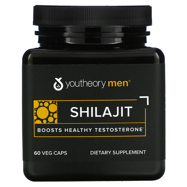 Men, Шиладжит, 60 растительных капсул Youtheory