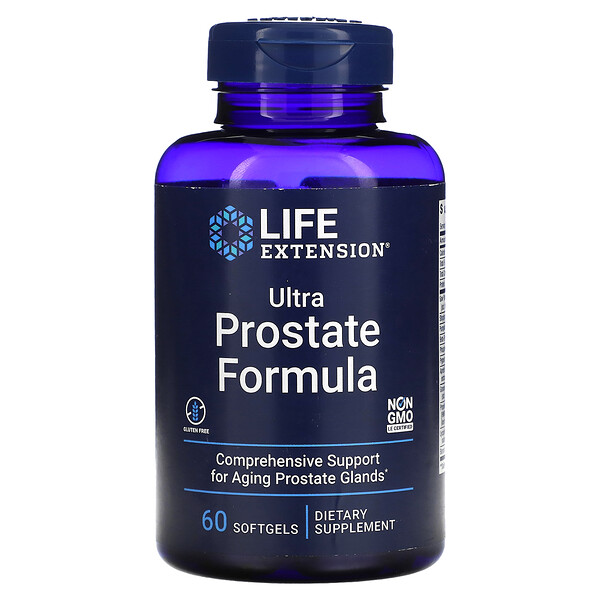 Ultra Prostate Formula, 60 мягких таблеток Life Extension