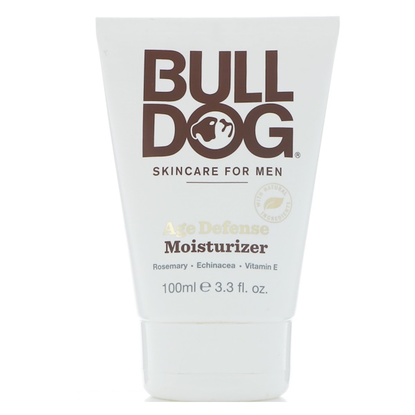 Увлажняющее средство, защита от старения, 3,3 жидких унции (100 мл) Bulldog Skincare For Men