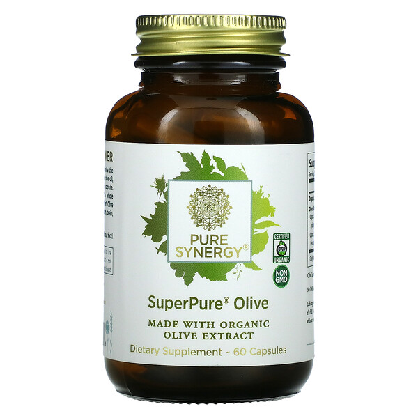 SuperPure Olive, 60 Capsules (Капсулы) Pure Synergy