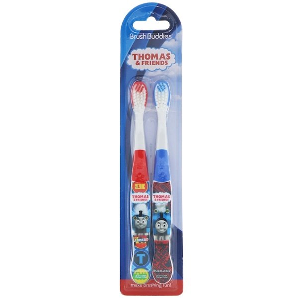 Зубная щетка Thomas & Friends, 2 шт. в упаковке Brush Buddies