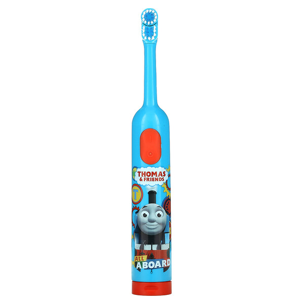 Электрическая зубная щетка, мягкая, Thomas & Friends, 1 зубная щетка Brush Buddies