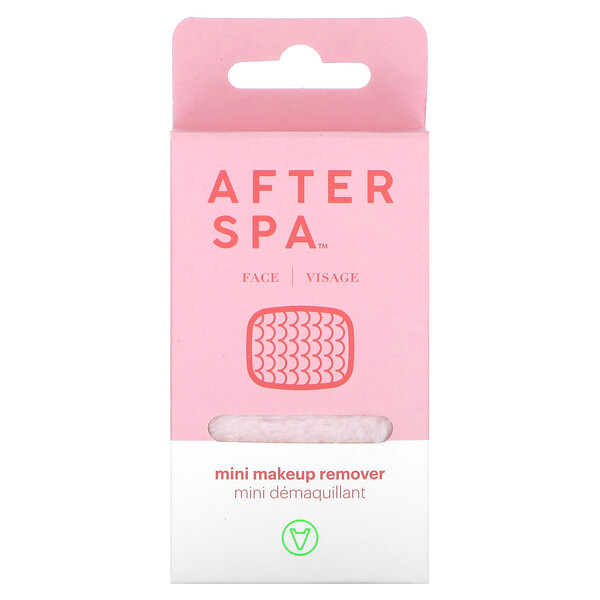 Мини-средство для снятия макияжа, розовое, 1 салфетка AfterSpa