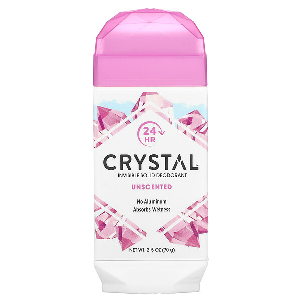 Натуральный дезодорант, без запаха, 2,5 унции (70 г) Crystal Body Deodorant