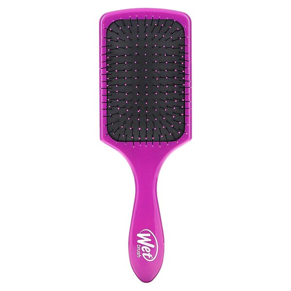 Paddle Detangler Brush, Detangle, фиолетовый, 1 шт. Wet Brush