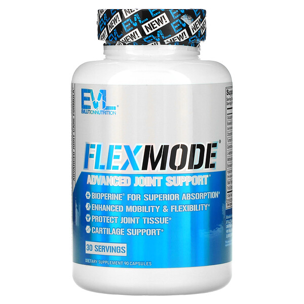 FlexMode, Продвинутая поддержка суставов - 90 капсул - EVLution Nutrition EVLution Nutrition