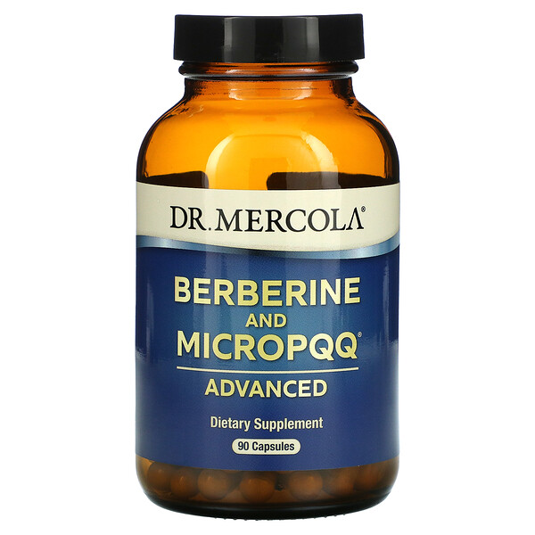 Берберин и MicroPPQ Advanced, 90 капсул Dr. Mercola