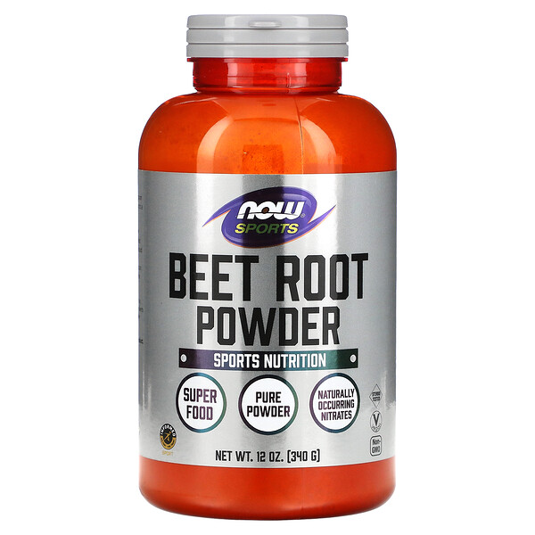 Sports, Beet Root Powder (Порошок), 12 oz (Унции) (340 g) NOW Foods