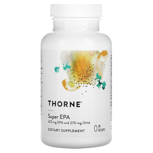 Super EPA - 425 мг EPA и 270 мг DHA - 90 капсул - Thorne Thorne