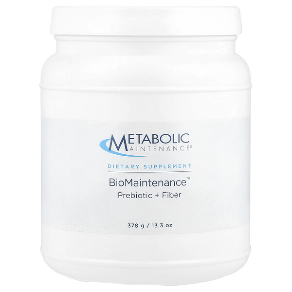 BioMaintenance, Пребиотик + Волокно - 378 г - Metabolic Maintenance Metabolic Maintenance