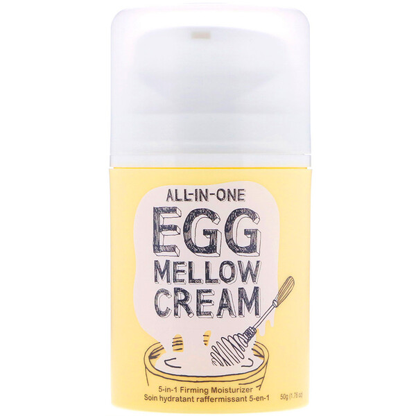All-in-One Egg Mellow Cream, укрепляющее увлажняющее средство 5-в-1, 1,76 унции (50 г) Too Cool For School