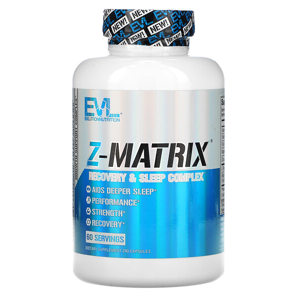 Z-Matrix, Комплекс для восстановления и сна, 240 капсул EVLution Nutrition
