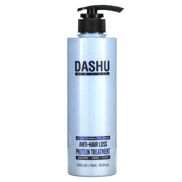 Протеиновое средство против выпадения волос, 16,9 унций (500 мл) Dashu