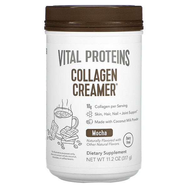 Collagen Creamer, Мокко, 11,2 унции (317 г) VITAL PROTEINS