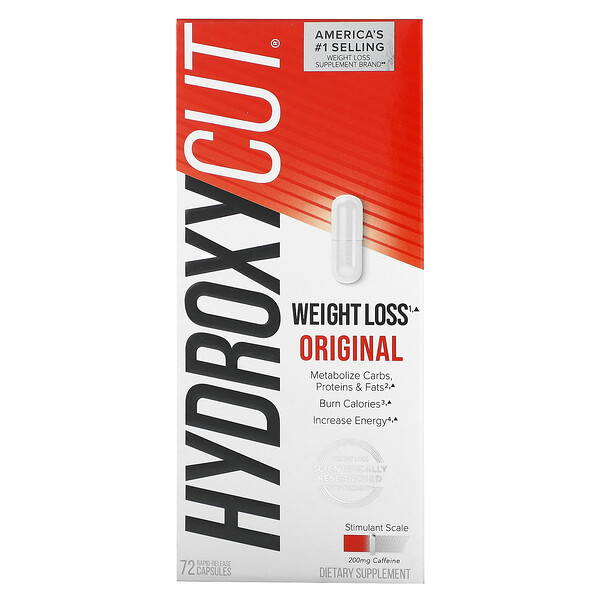 Средство для похудения Оригинал - 72 капсулы быстрого высвобождения - Hydroxycut Hydroxycut