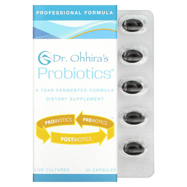 Профессиональные Пробиотики - 30 капсул - Dr. Ohhira's Dr. Ohhira's