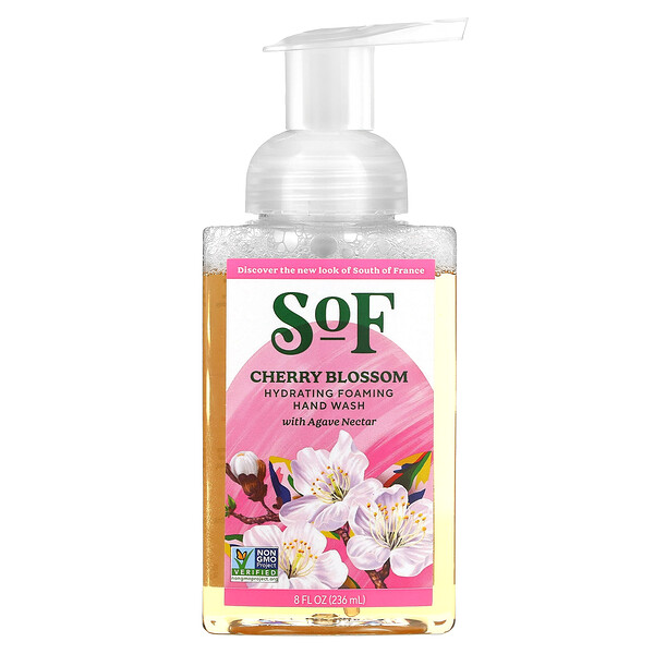 Пена для мытья рук, Cherry Blossom, 8 жидких унций (236 мл) SoF