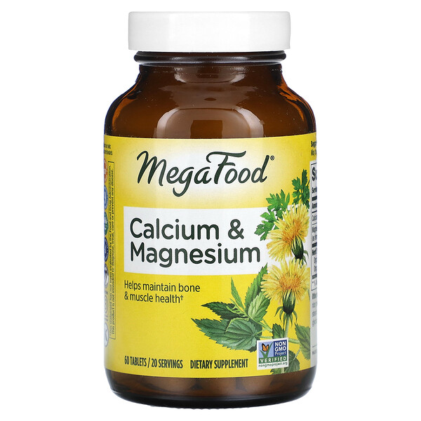 Кальций и Магний - 60 таблеток - MegaFood MegaFood