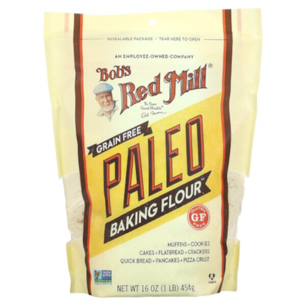 Мука для выпечки Paleo, беззерновая, 16 унций (454 г) Bob's Red Mill