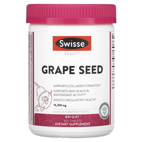 Виноградная косточка - 14250 мг - 300 таблеток - Swisse Swisse
